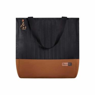 Imagem de Bolsa Maternidade Coleção Cores - Preto e Caramelo - Alce