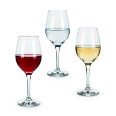 Imagem de Jogo de Taças Barone 490ml Vinho Tinto Rosé Branco Água 06un - Nadir F