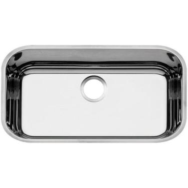Imagem de Cuba de embutir Lavínia 56BL aço inox alto brilho 56x34 Tramontina