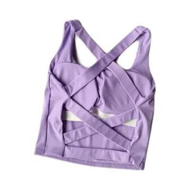 Imagem de Sutiã Esportivo Feminino À Prova De Choque, Respirável, De Secagem Ráp
