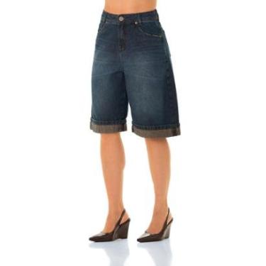 Imagem de Jorts Jeans Feminino Arauto Brown-Feminino