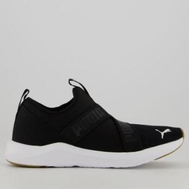 Imagem de Tênis Puma Prowl Slip-On AOP Feminino Preto-Feminino