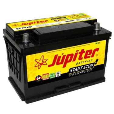 Imagem de Bateria EFB Júpiter Start Stop 12V 72Ah EF72HD Audi A3 Q3 Toro Territo