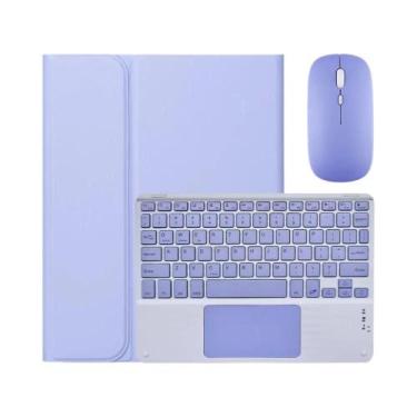 Imagem de Capa Com Teclado Para Samsung Galaxy Tab A9 plus De 11 Polegadas, Comp