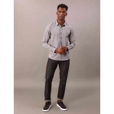 Imagem de Camisa Manga Longa Slim Calvin Klein Jeans Micro Vichy-Masculino