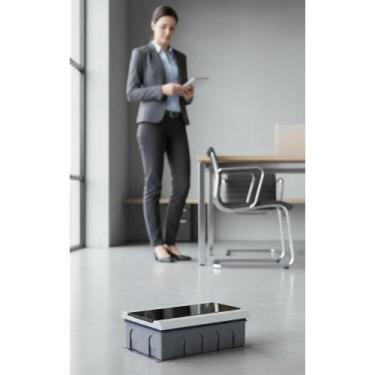 Imagem de Caixa Distribuição 8 Disjuntores DIN Tampa Fumê Porta Branca - Congrat