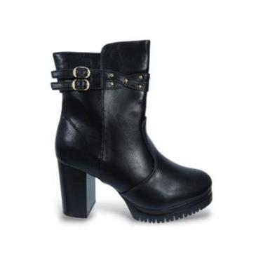 Imagem de Bota Feminina Cano Curto Mooncity 73221-Feminino