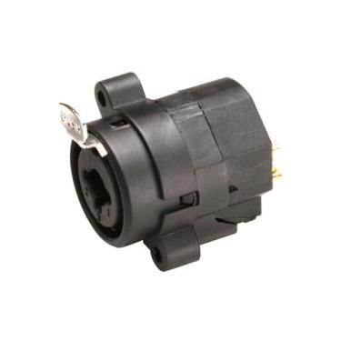 Imagem de Conector Xlr Combo Santo Angelo Preto