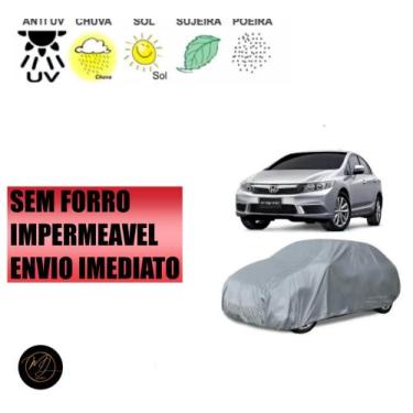 Imagem de Capa Automotiva para cobrir Carro HONDA CIVC SEM FORRO G - Impermeável