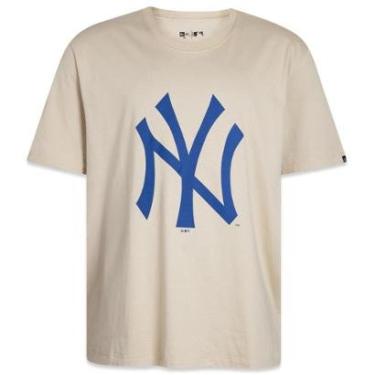 Imagem de Camiseta New Era Plus Size Mlb New York Yankees Big Logo Masculino-Masculino