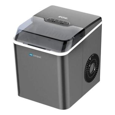 Imagem de Máquina De Gelo 12 Kg Inox Ice Compact Emg04 Eos Cinza, 110V