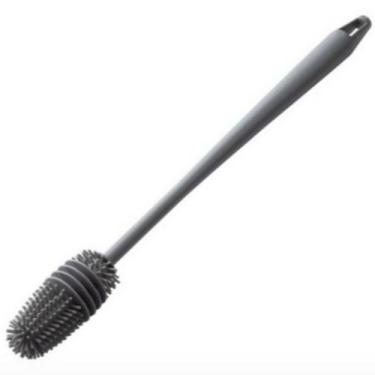 Imagem de Escova de Silicone Lavar Copos Garrafa Mamadeira 31,5cm C72 - Pra vc, 