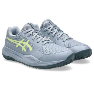 Imagem de Tênis ASICS Gel-Resolution X Gs Saibro - Infantil - Azul/Verde