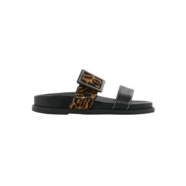 Imagem de Chinelo Feminino Cravo E Canela Maria 1901cc_5 Couro Preto, Preto, Tig
