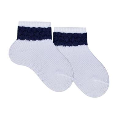 Imagem de Meia para Bebê Basic Azul Marinho - Meias Sene