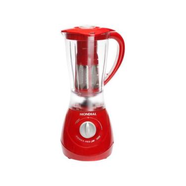 Imagem de Liquidificador Mondial Power 2 L-77 220V Vermelho, Vermelho, 220V