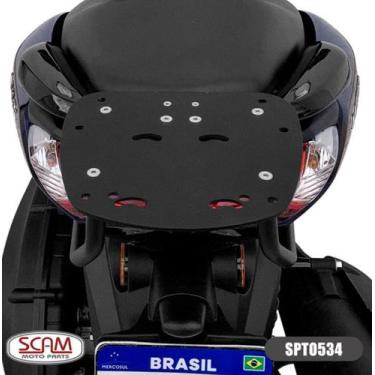 Imagem de Suporte bau superior aco carbono yamaha nmax 2021 bruto spto 534 - SCA