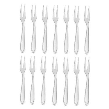 Imagem de Kit 14 Garfos De Churrasco Grande Trinchante Inox Laguna - Tramontina 
