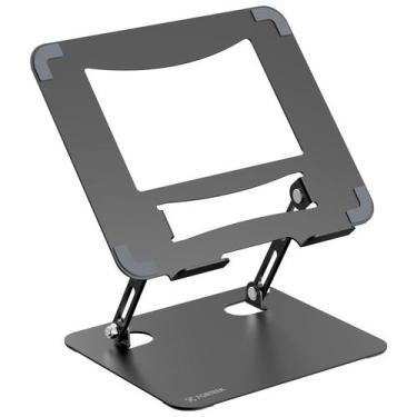 Imagem de Suporte Para Notebook e Tablet Articulado Fortrek SN30, Altura Ajustáv