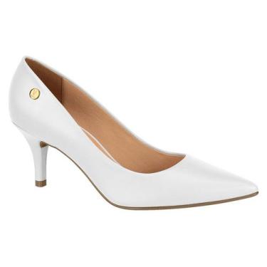 Imagem de Sapato Scarpin Feminino De Salto Fino Vizzano 1185.702.7286, Branco, 3