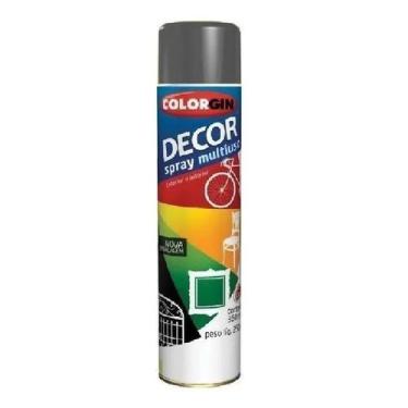 Imagem de Tinta Spray Decor Metálico Grafite COLORGIN