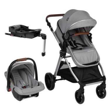 Imagem de Carrinho De Bebê Romanzo Infanti Travel System Trio Isofix Cor Cinza C