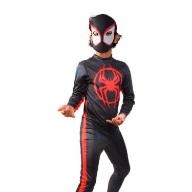 Imagem de Fantasia Homem Aranha Miles Morales Infantil Original Marvel - Baby Br