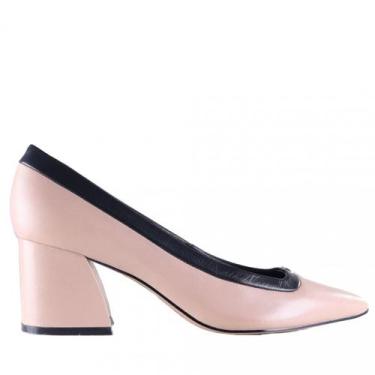 Imagem de Scarpin Feminino Capodarte 4018853, Nude, Preto, 37
