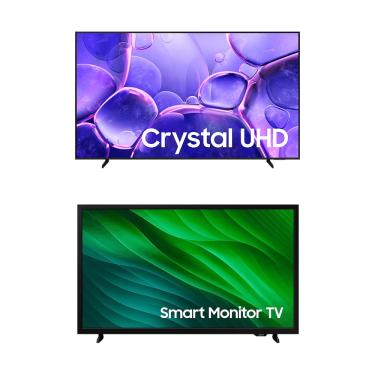 Imagem de Samsung Smart TV 85" UHD 4K + Samsung Smart Monitor TV 32" HD