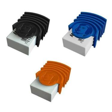 Imagem de Borracha Com Capinha Mercur TR18 3 Cores Sortidas 2 Unidades