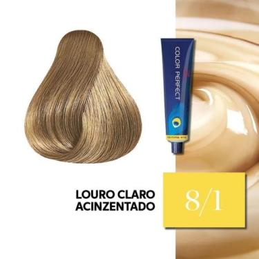 Imagem de Wella Professionals Color Perfect Louros 60ml Todas as Cores, 8/01 Lou