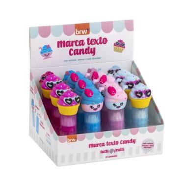 Imagem de Caneta Marca Texto Candy Divertido Sortido - brw