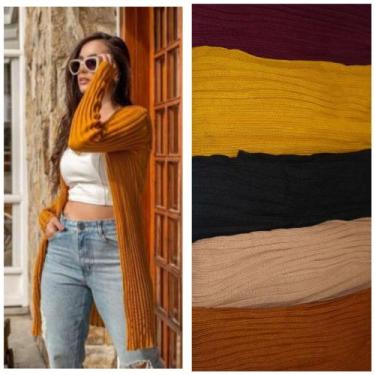 Imagem de Cardigan feminino de linha - MIRIANI TRICOT