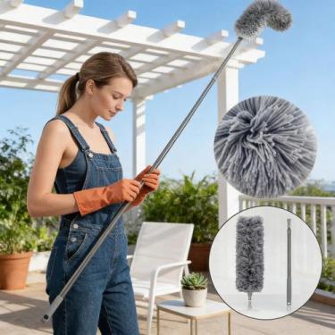 Imagem de Espanador Extensível Microfibra Eletrostático Lavável 2.80cm - GRX