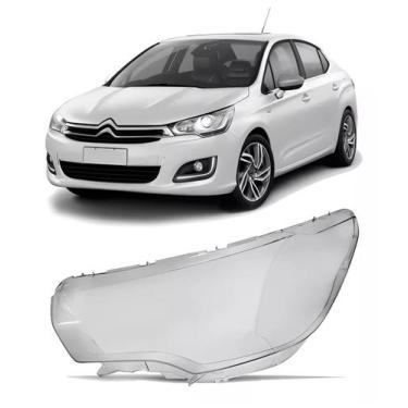 Imagem de Lente Farol Citroen C4 Lounge 2013 2014 A 2017 2018 Esquerdo - bbs