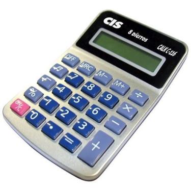 Imagem de Calculadora de Mesa Cis Calck 8 Digitos C-116 41.7500