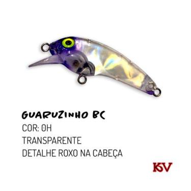 Imagem de Isca Guaruzinho BC Artificial da Kv c/ barbela curta 5cm, 0h