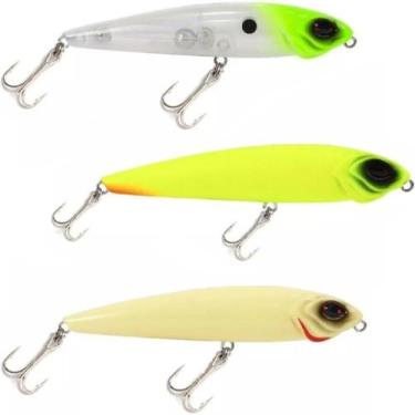 Imagem de Kit C/ 3 Isca Snake 90 Da Marine Sports Ms - 9cm - Zara, 22g, 24, 450