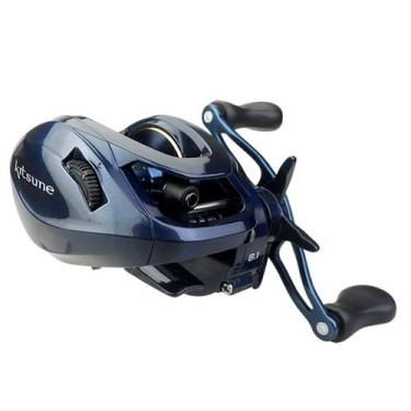 Imagem de Carretilha Daisen Kitsune Azure 11 Rolamentos 8.1:1 Drag 5kg C/ Alarme