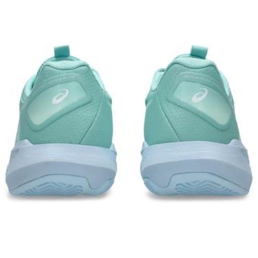 Imagem de Tênis ASICS Solution Speed Ff 4 Saibro - Feminino - Verde/Azul, 35