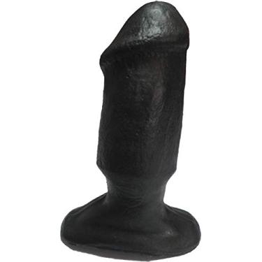 Imagem de Prazer&Cia BR Prótese Plug Pênis Black 10 5 X 3 7 Cm Aproximado Plpebl Black