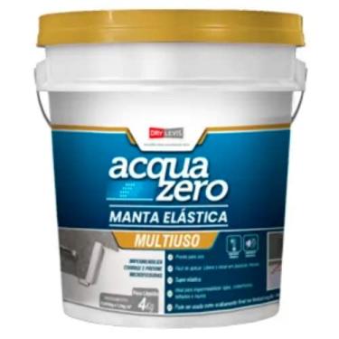 Imagem de MANTA ELASTICA IMPERMEABILIZANTE ACQUA ZERO BRANCO 4KG