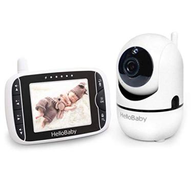 Imagem de HB65 HelloBaby para Pet/Dog/Bebê câmera de controle remoto gira 355°, Tela LCD 3,2 polegadas, visão noturna