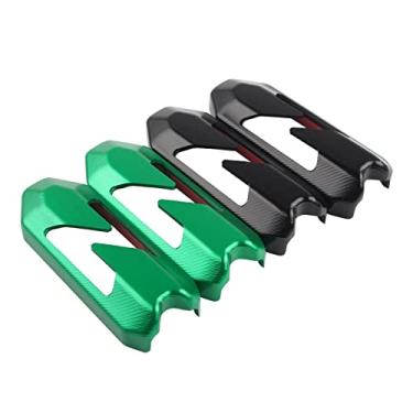 Imagem de FINMOKAL Escudos De Proteção De Luz De Luz De Luz De Mudança De Direção Adequados Para Kawasaki Z900 2018-2022 Preto