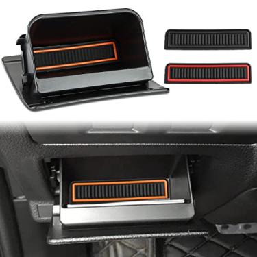 Imagem de auovo Bandeja de armazenamento Fuse Box compatível com Subaru Crosstrek Impreza XV Forester Legacy Outback WRX STI Ascent (laranja/vermelho/preto)