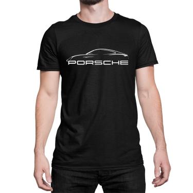 Imagem de Camiseta Porsche Carro Esportivo Automóvel T-Shirt