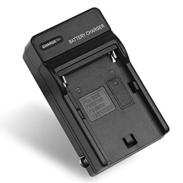 Imagem de Rainy King Carregador de Bateria NP-F550 para Sony NP-FM50, FM70, FM90, FM30, FM500H, FM51, FM55H, FM71, FM91, F550, F570, F730, F730H, F750, F770, F930, F950/F960, F970, QM50, QM51, QM70, QM71