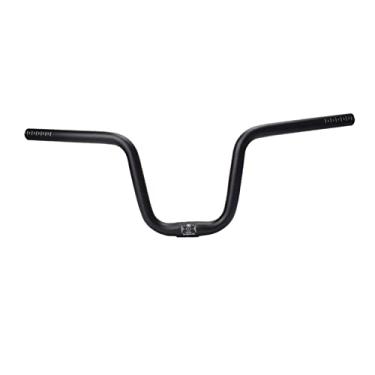Imagem de Guiador de bicicleta dobrável pa ciclismo, braçadeira de 25,4 mm, leve, equipamento de 22,2 mm pa atividades ao livre bike de, 58x16cm