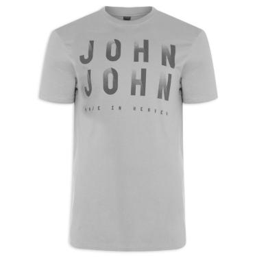 Imagem de Camiseta John John Rg In Masculina Cinza