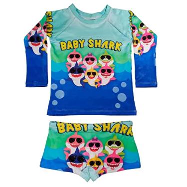 Festa Baby Shark - Kit Topo de Bolo Espeto 2 Anos - Festas da 25